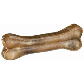 Skóra kości bawolej nadziewana żyłą wołową 15 cm 90 g